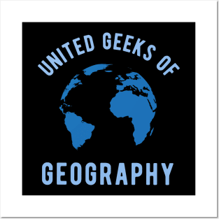 United Geeks Of Geography Posters and Art